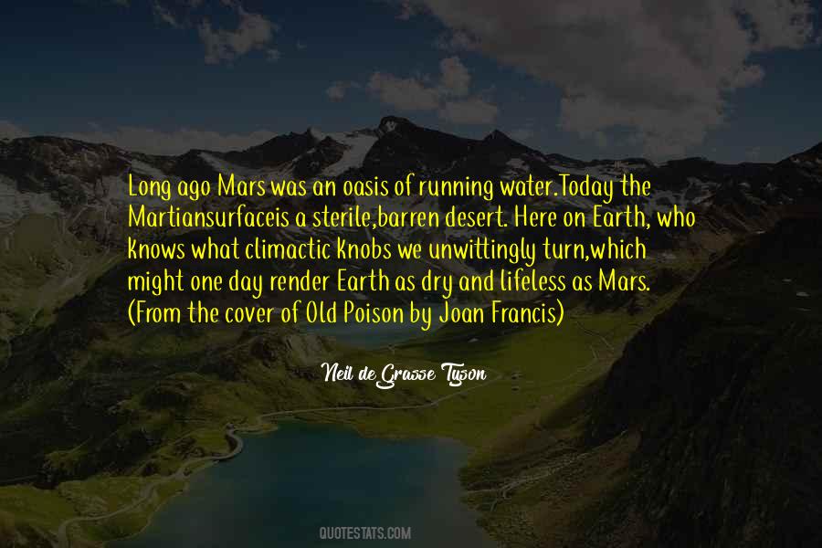 Quotes About The Well Running Dry #1756224