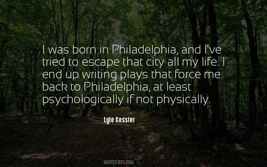 Escape The City Quotes #1114026