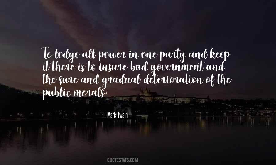 Bad Party Quotes #990868