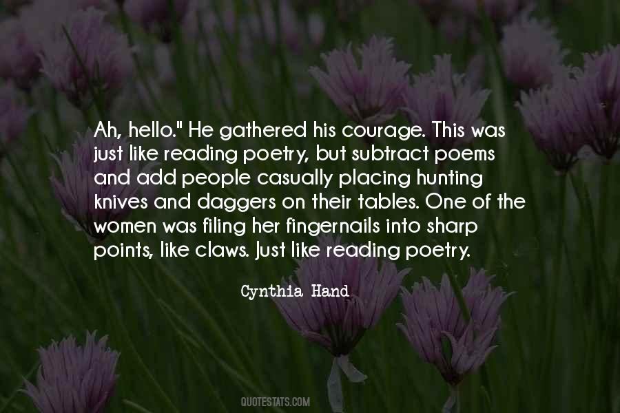 Sharp Claws Quotes #320869