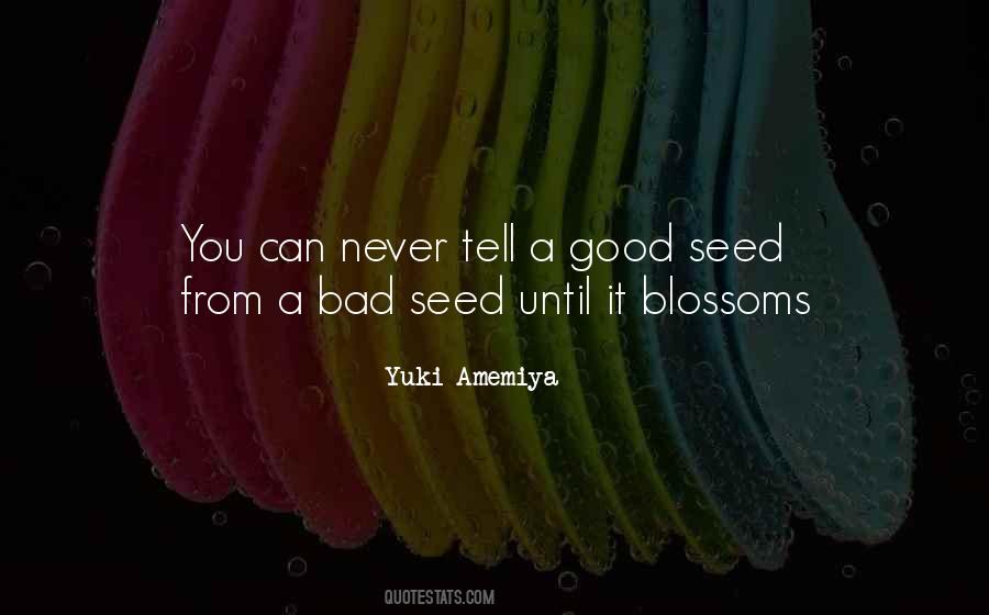 Bad Seed Quotes #910755