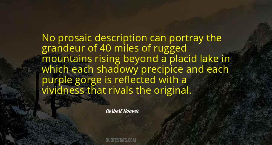 A Mountain Lake Quotes #1784111