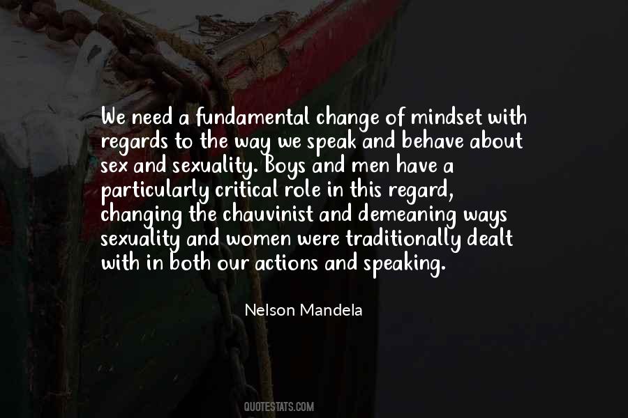 Women S Role With Men Quotes #1027242