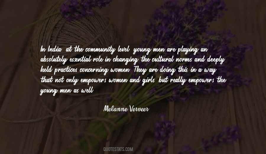 Women S Role With Men Quotes #173226