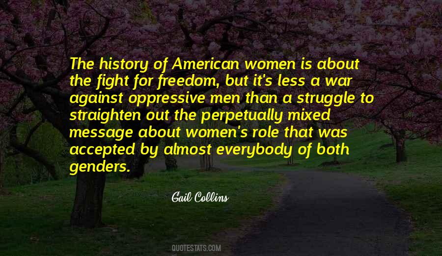 Women S Role With Men Quotes #414737