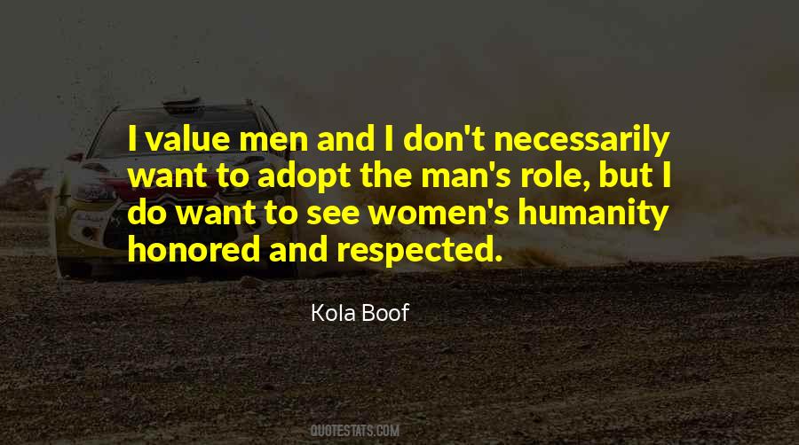 Women S Role With Men Quotes #616981