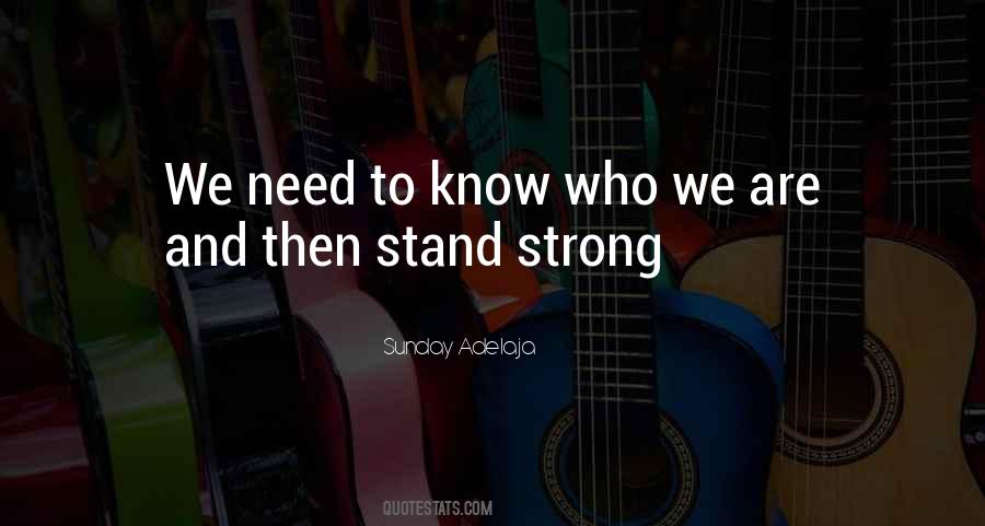 Stand Upright Quotes #421758