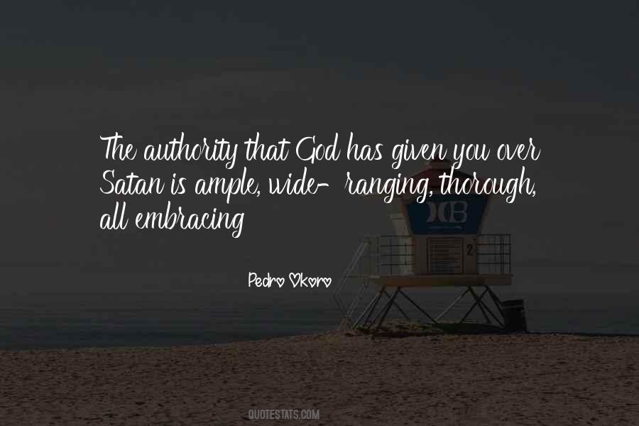 Spiritual Authority Quotes #1024061