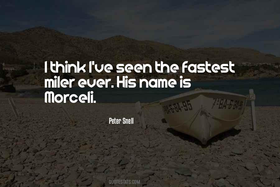 Quotes About Miler #864516
