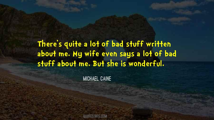 Bad Wife Quotes #1740342