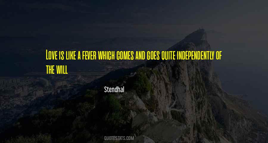 Love Fever Quotes #1088460