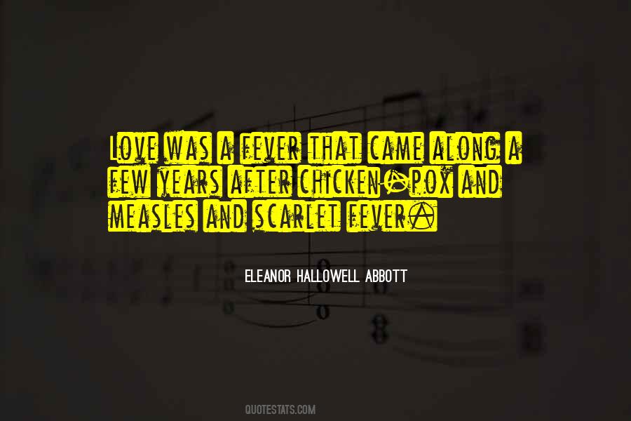 Love Fever Quotes #3822