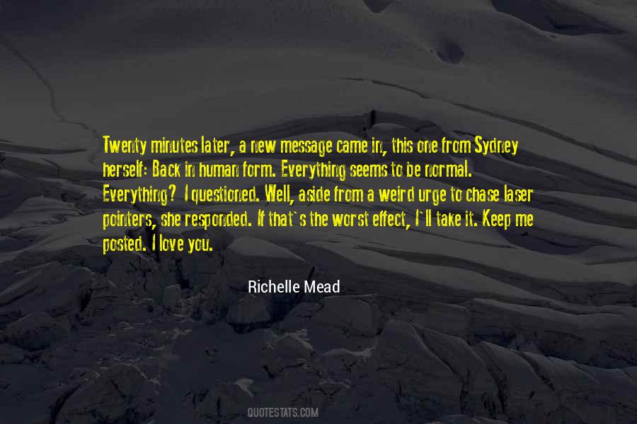 Human Urge Quotes #1864211