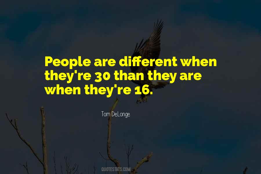 People Are Different Quotes #160330