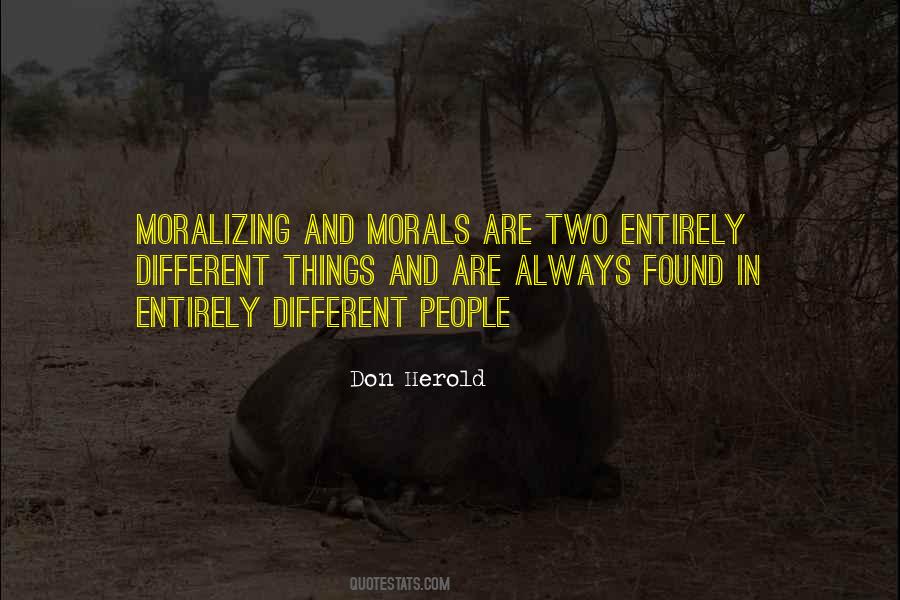 People Are Different Quotes #3854
