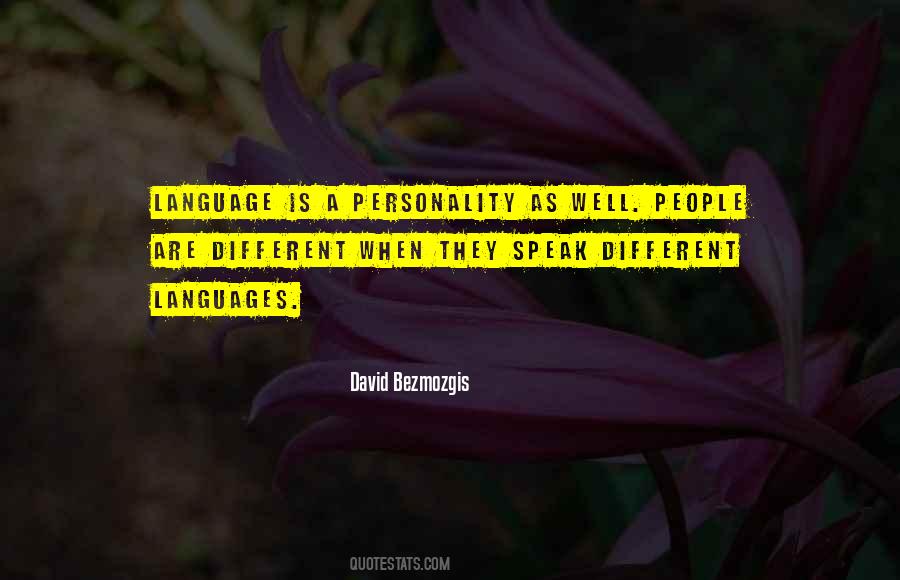 People Are Different Quotes #845380