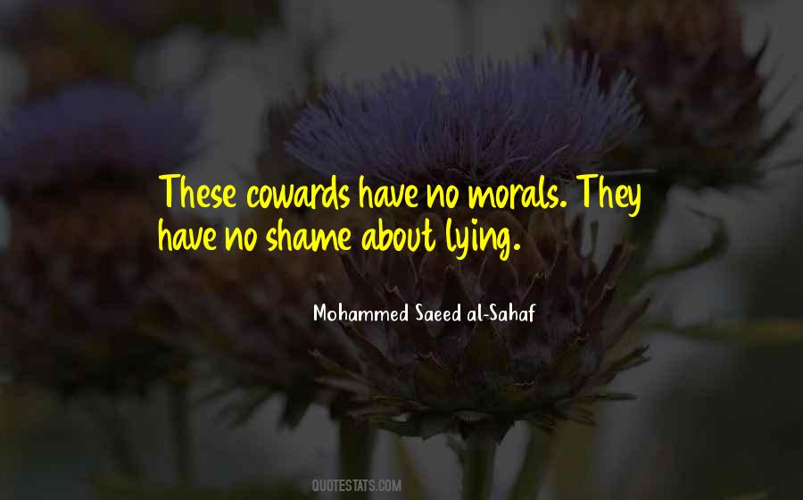 Lying Coward Quotes #375639