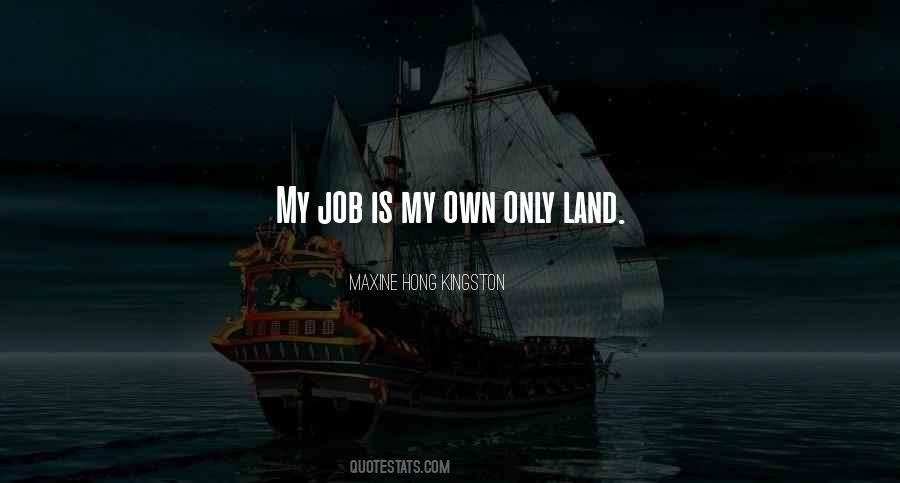 Land The Job Quotes #1848832