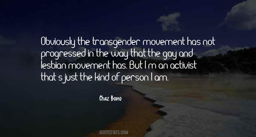 Gay Movement Quotes #256214