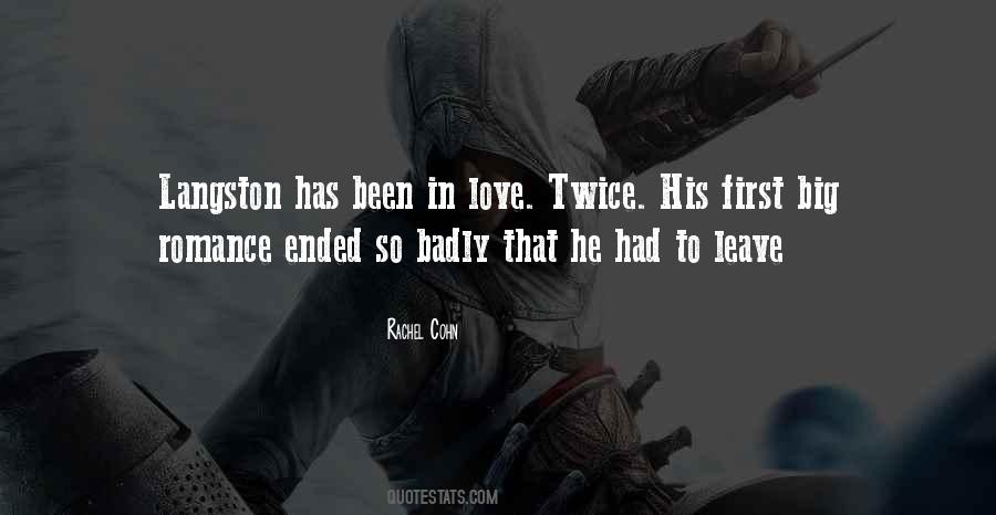 Badly Love Quotes #51863