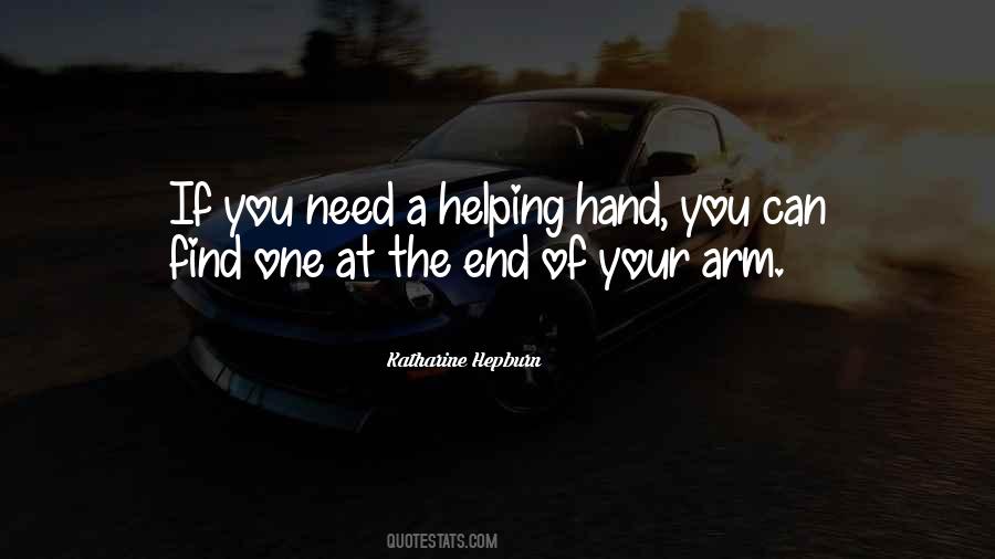 A Helping Hand Quotes #620012