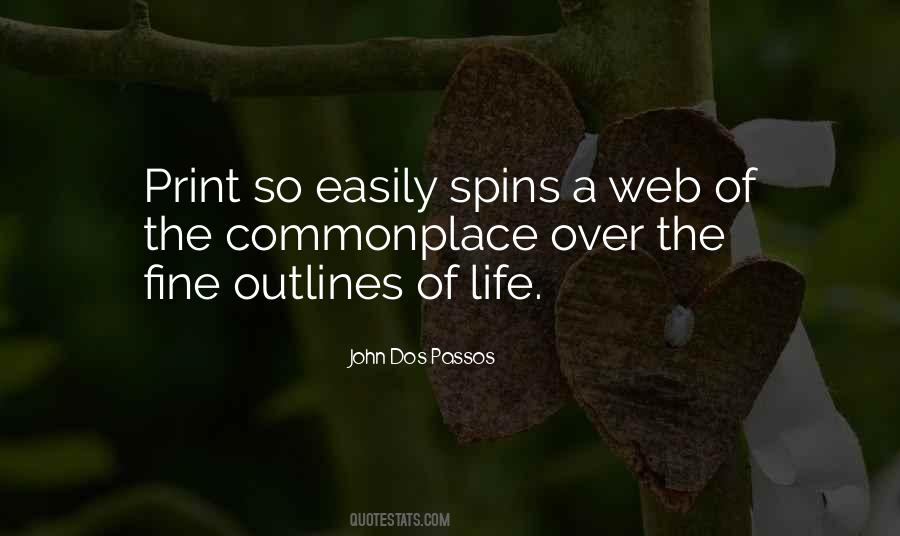 Quotes About The Web Of Life #1234781