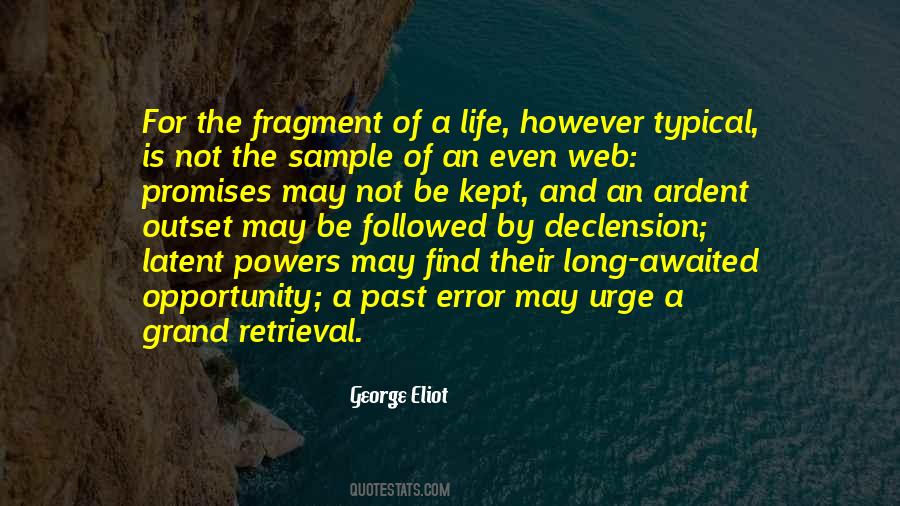 Quotes About The Web Of Life #295470
