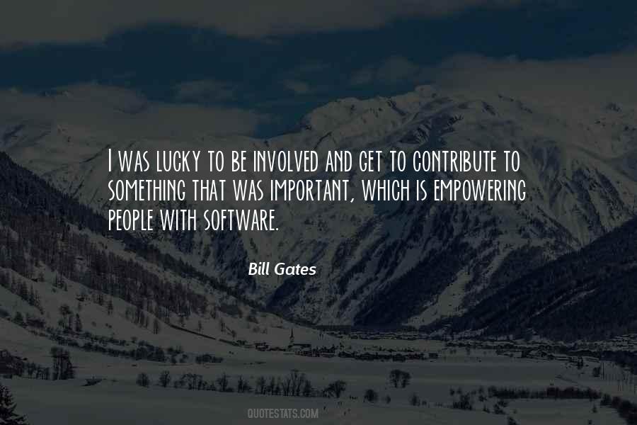 Lucky People Quotes #242150