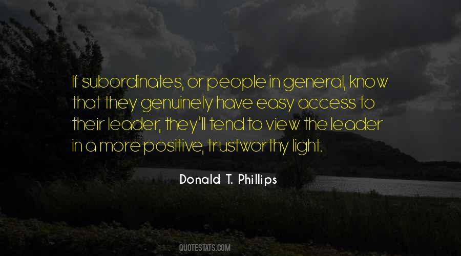 Trustworthy People Quotes #1027729
