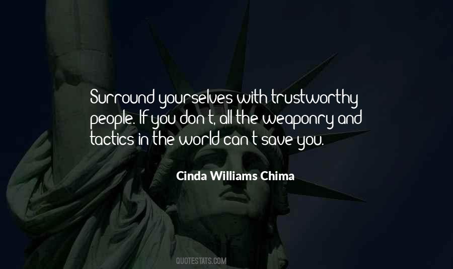 Trustworthy People Quotes #927718