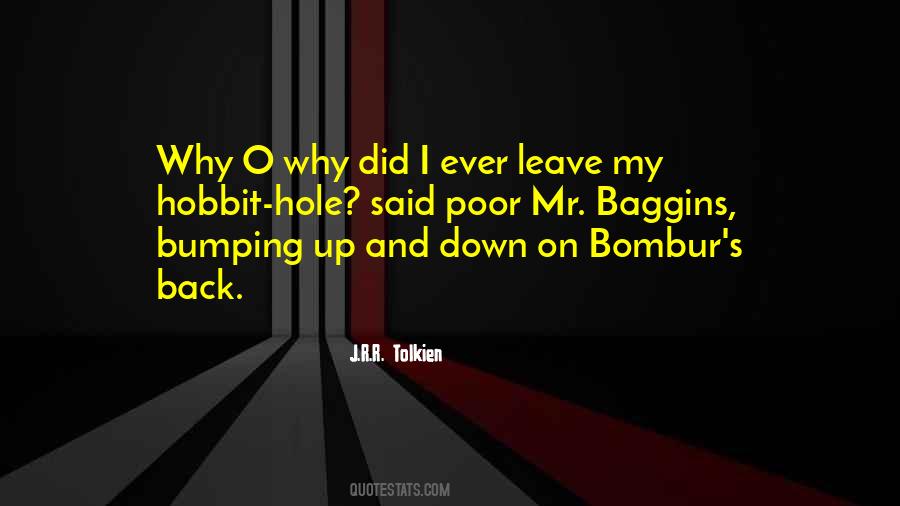 Baggins Quotes #1117403