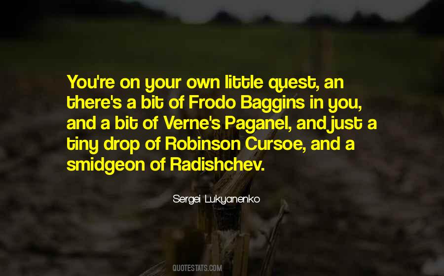 Baggins Quotes #1124893