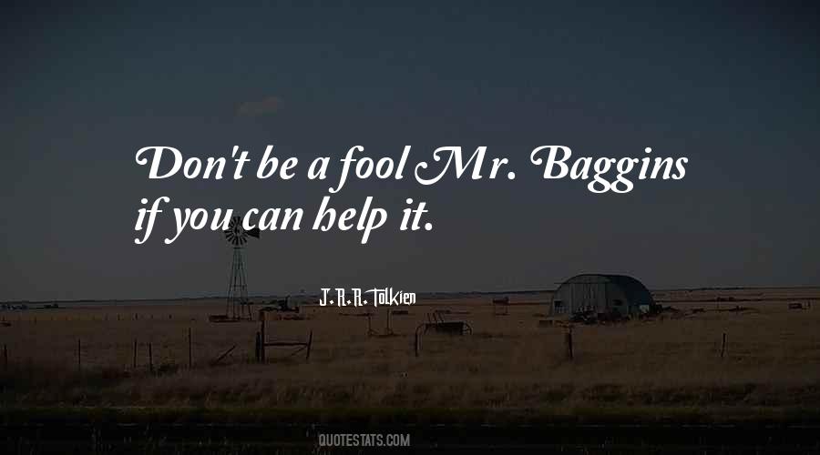Baggins Quotes #1421962