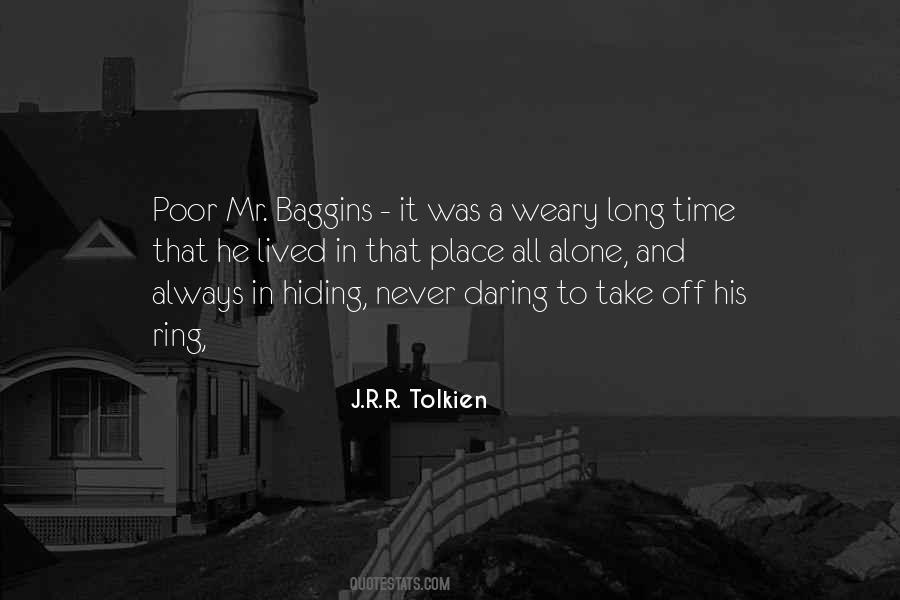 Baggins Quotes #1579930