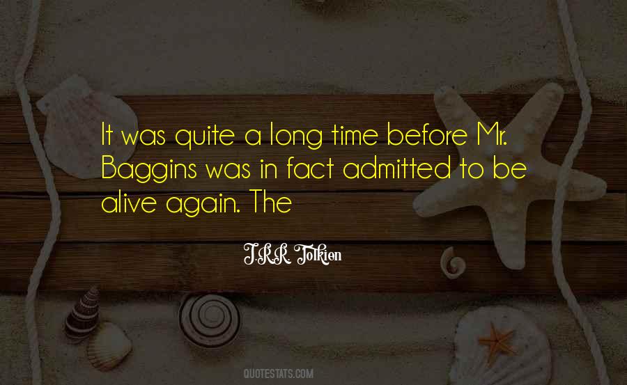 Baggins Quotes #169427