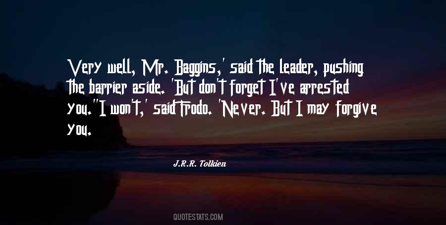 Baggins Quotes #306294