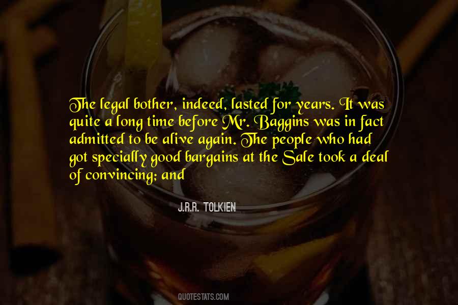 Baggins Quotes #484167