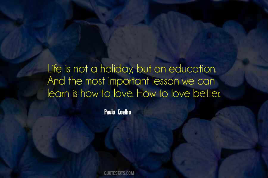 How Important Education Quotes #1480747