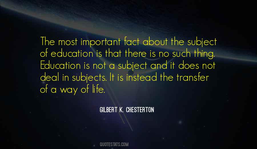 How Important Education Quotes #192413