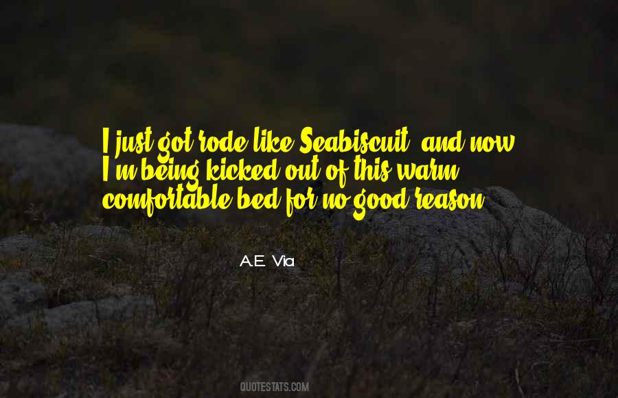 A Warm Bed Quotes #1109571