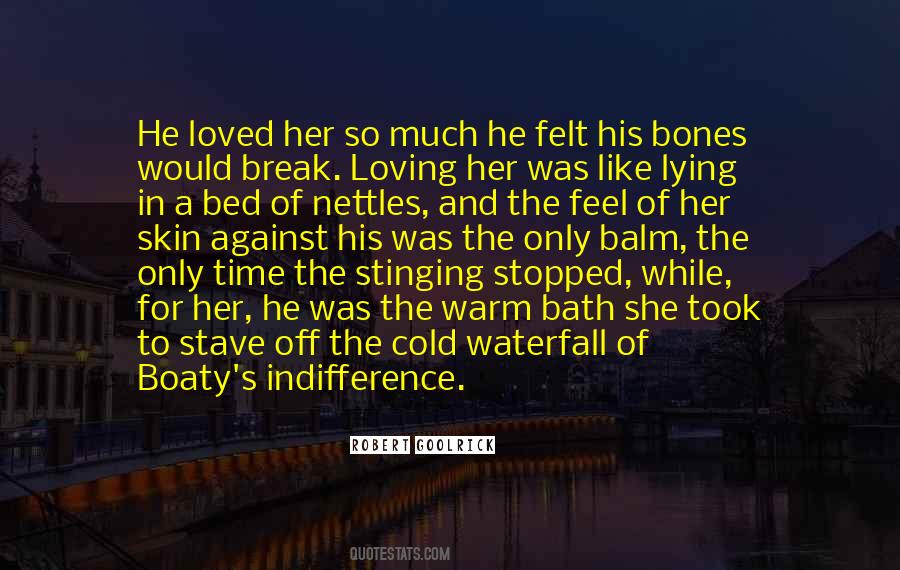 A Warm Bed Quotes #1462107