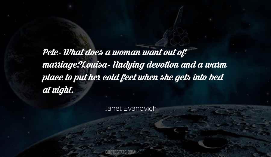 A Warm Bed Quotes #1728326