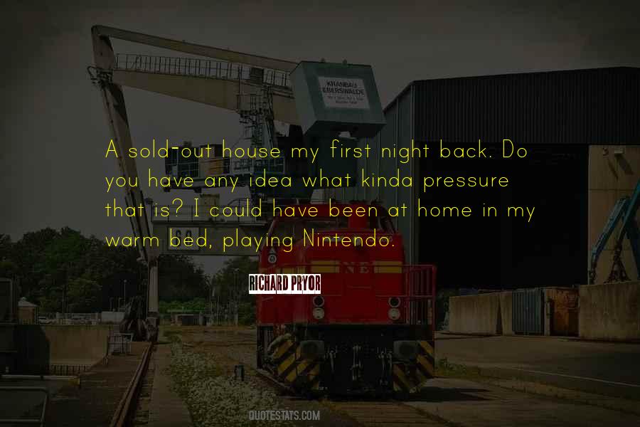 A Warm Bed Quotes #625135