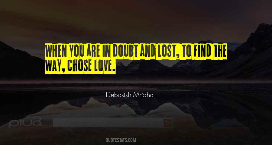 Love Doubt Quotes #231856