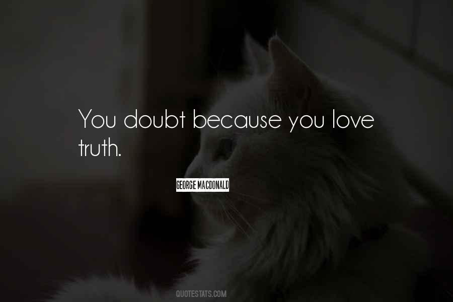 Love Doubt Quotes #452805