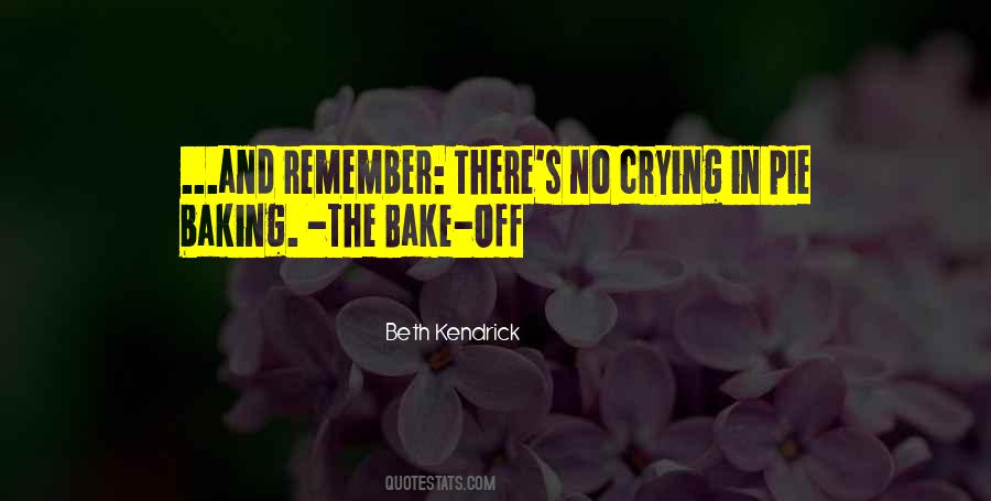 Bake Off Quotes #83103