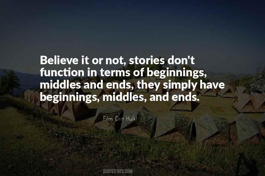 Quotes About Middles #1544229