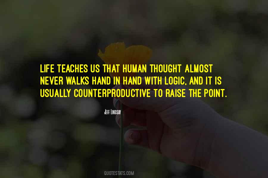 Human Thought Quotes #1286607