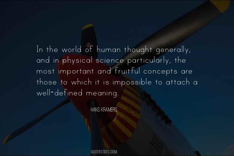 Human Thought Quotes #62902