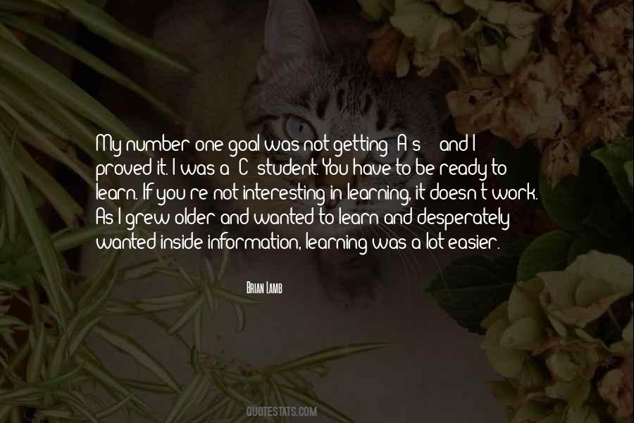 My Learning Quotes #28886